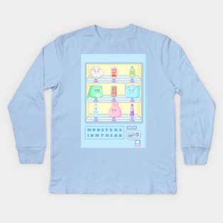 Kawaii Vending Machine Kids Long Sleeve T-Shirt